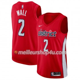 Maillot Basket Homme Washington Wizards John Wall 2 2018-19 Nike Rouge Swingman
